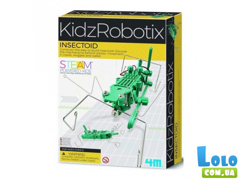 STEAM-конструктор Робот-инсектоид, 4M (00-03367)